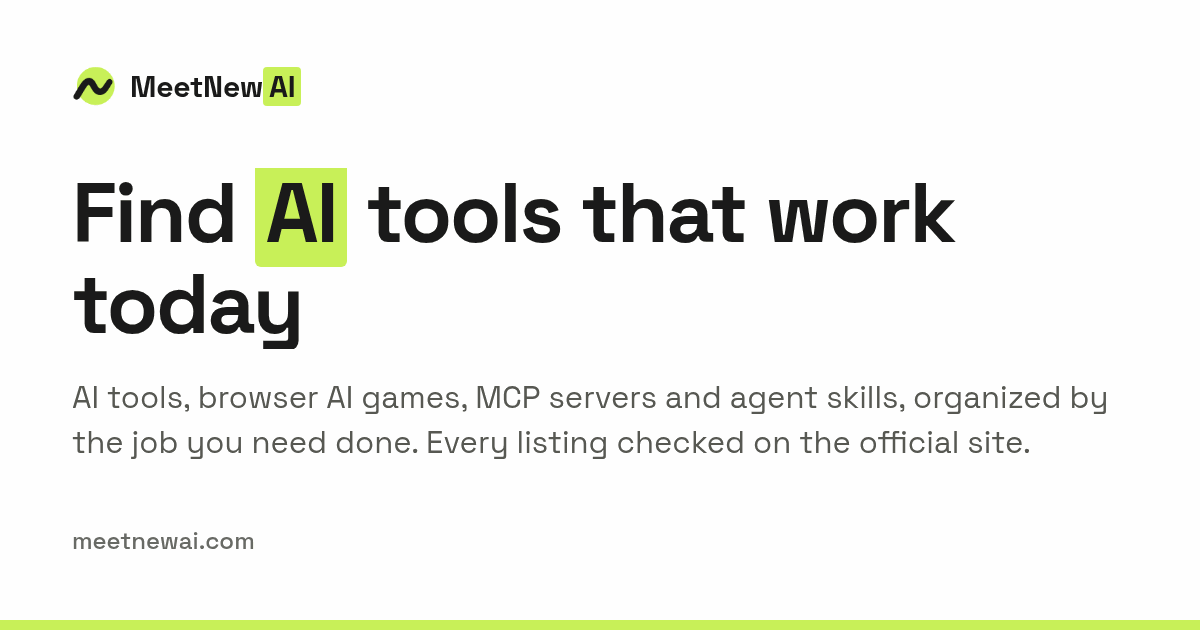 AI Tools | MeetNewAI